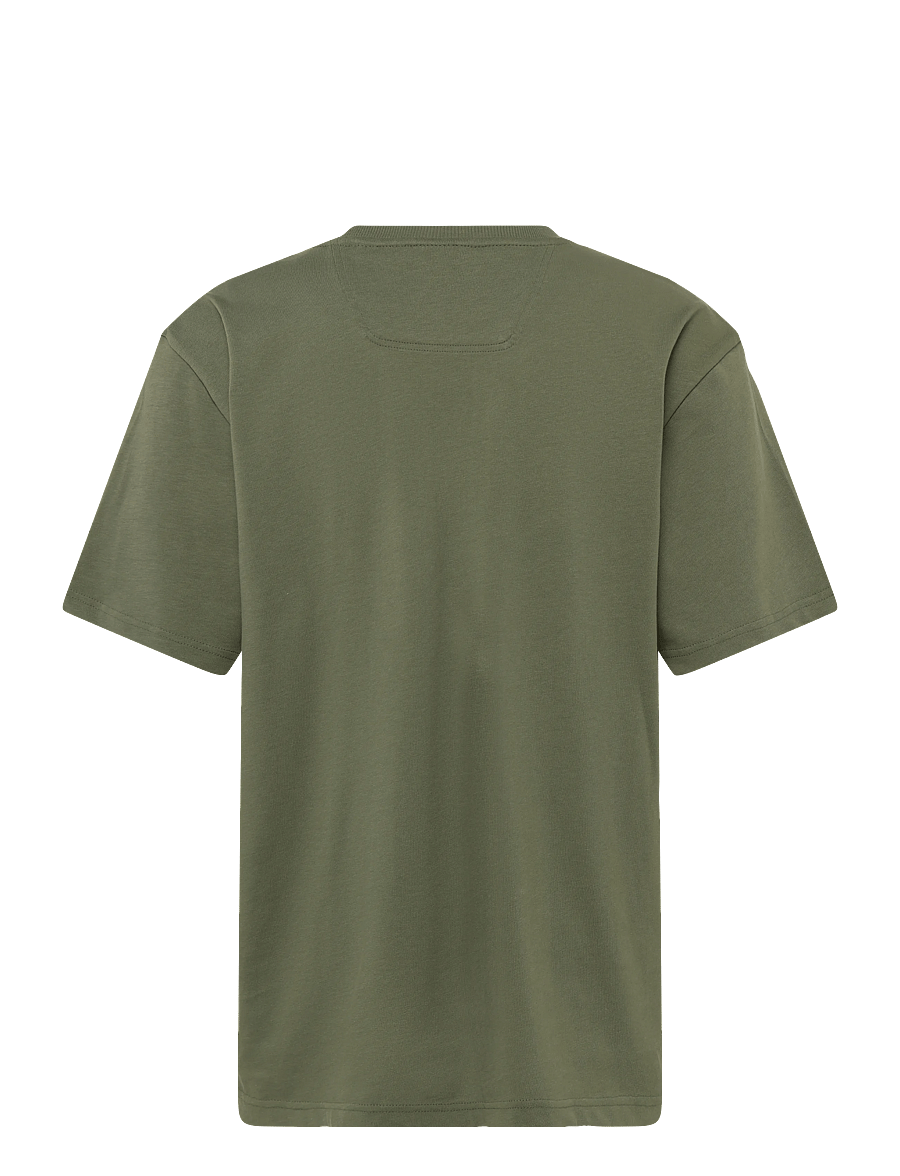 BOSS - Tee 10 - oberteile & t-shirts - dark beige - 1