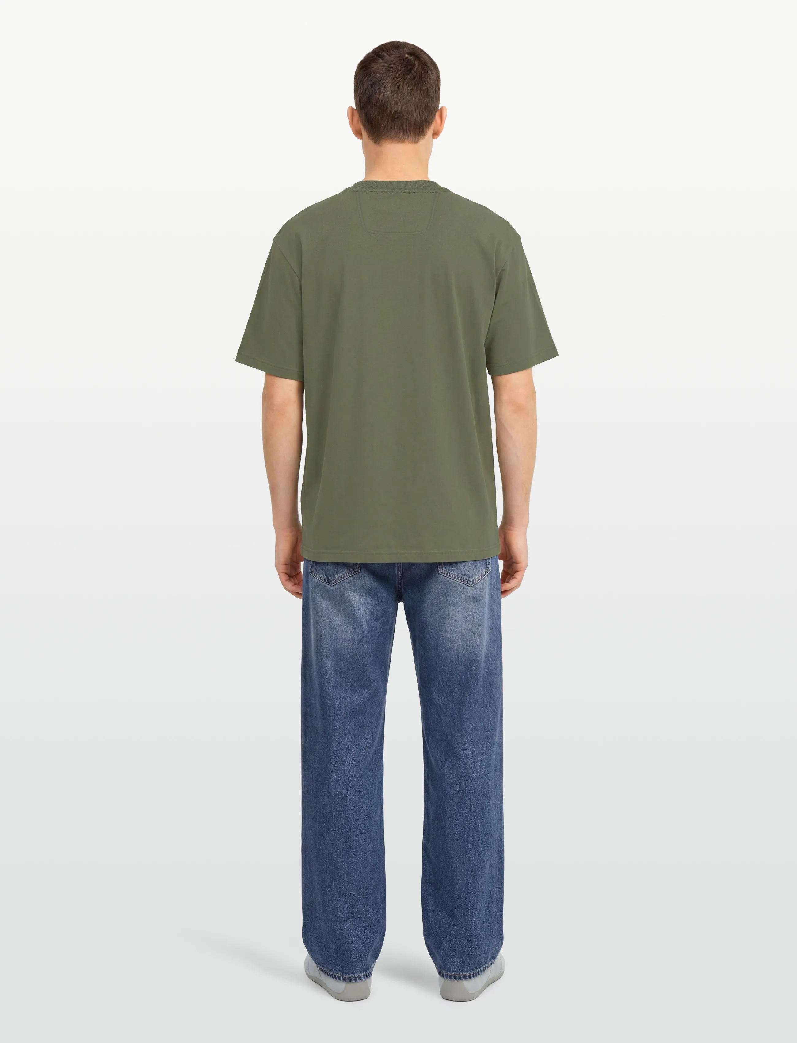BOSS - Tee 10 - t-shirts - dark beige - 4