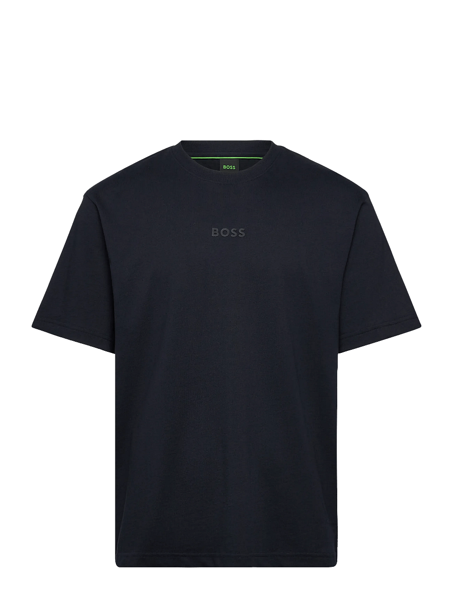 BOSS - Tee 10 - oberteile & t-shirts - dark blue - 0