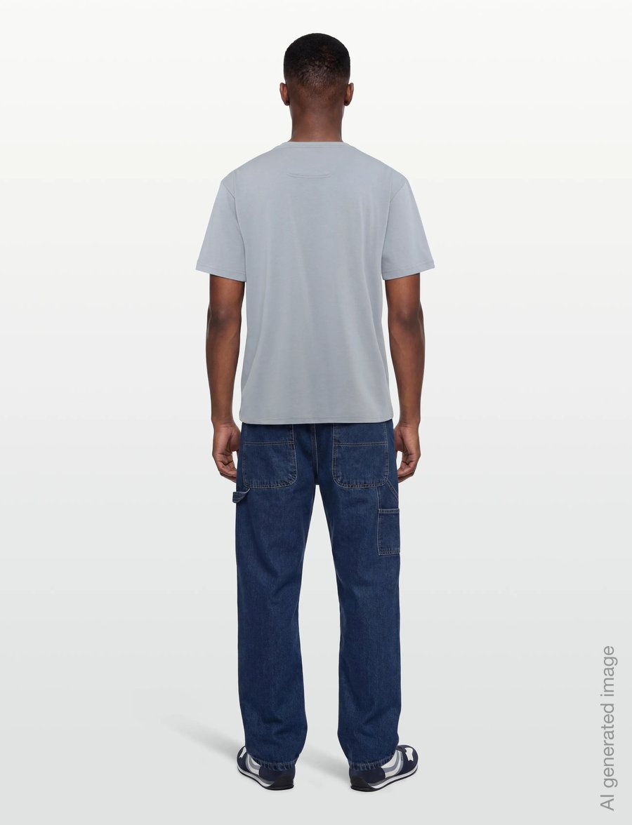 BOSS - Tee 10 - oberteile & t-shirts - dark grey - 4