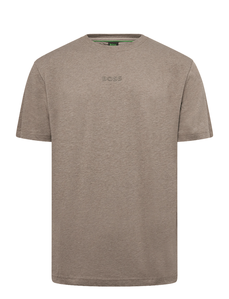 BOSS - Tee 10 - oberteile & t-shirts - light/pastel brown - 0