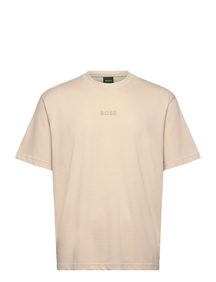 BOSS - Tee 10 - oberteile & t-shirts - open beige - 0