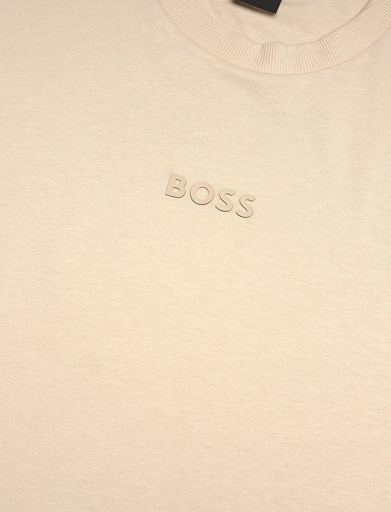 BOSS - Tee 10 - t-shirts - open beige - 2