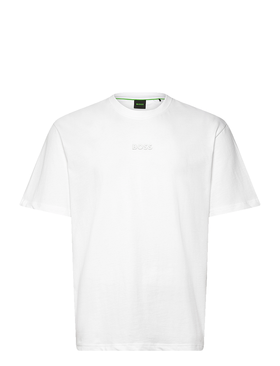 BOSS - Tee 10 - oberteile & t-shirts - white - 0
