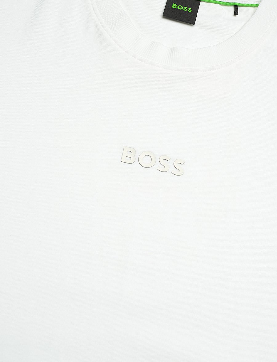 BOSS - Tee 10 - oberteile & t-shirts - white - 2