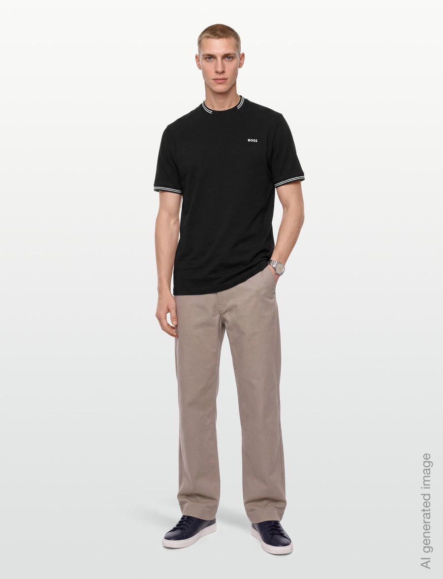 BOSS - Taul - kortärmade t-shirts - black - 0