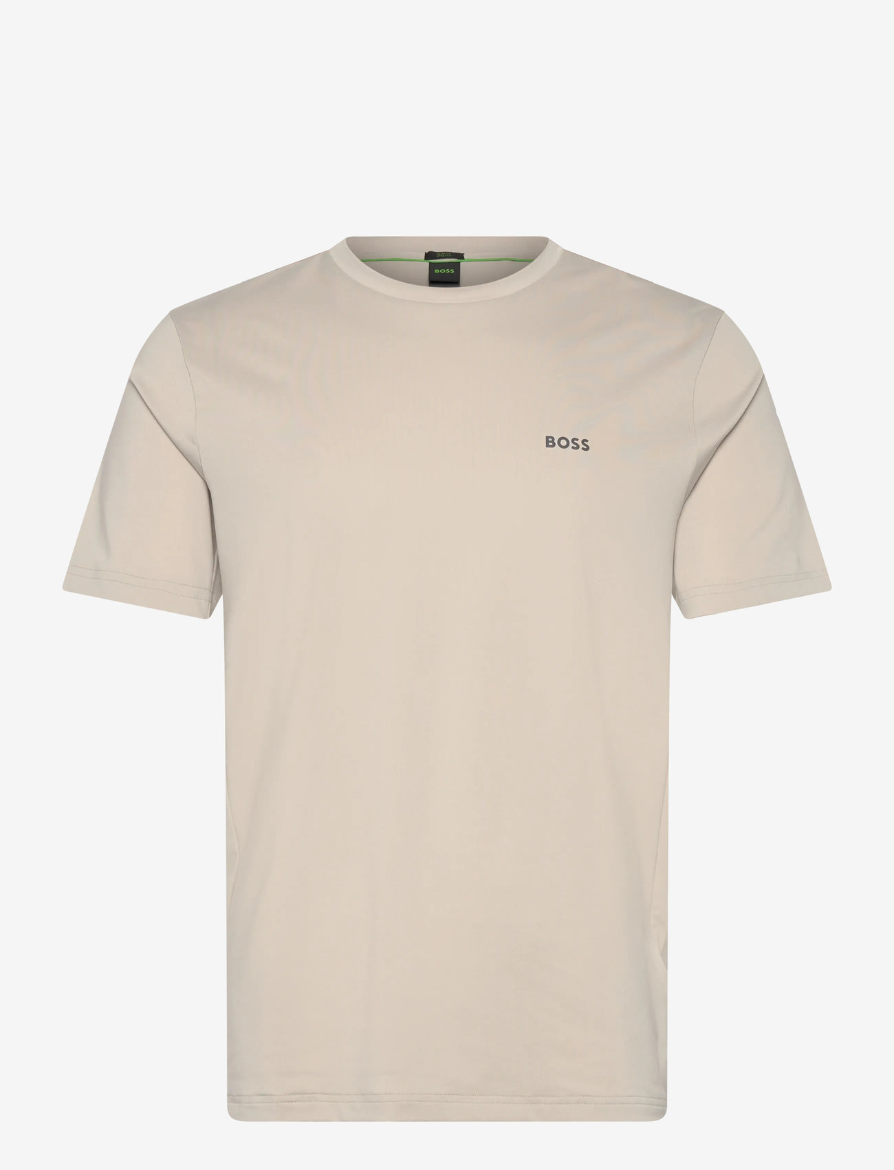 BOSS - Tee Active 1 - t-shirts - light beige - 0