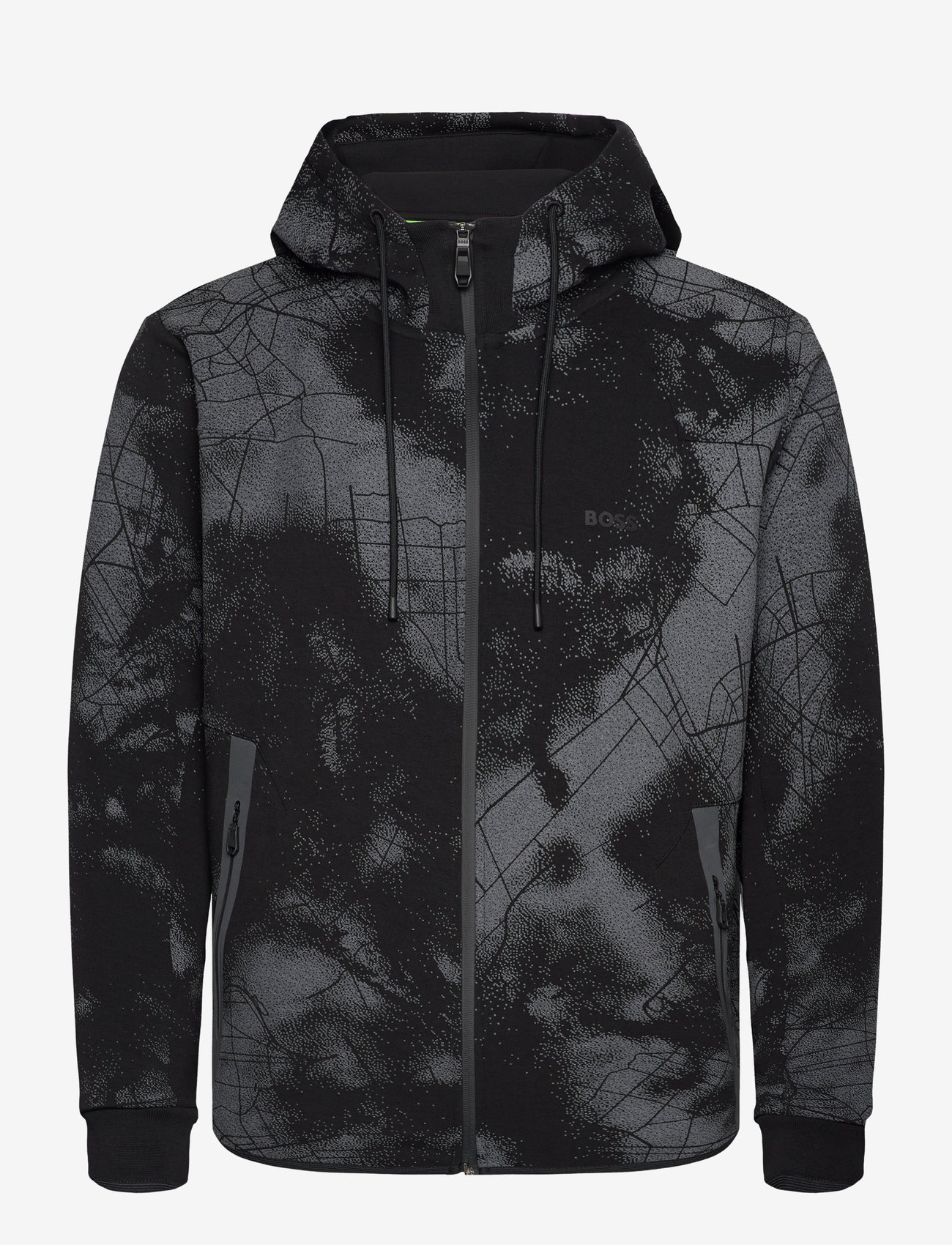 BOSS - Savion - huvtröjor - black - 0