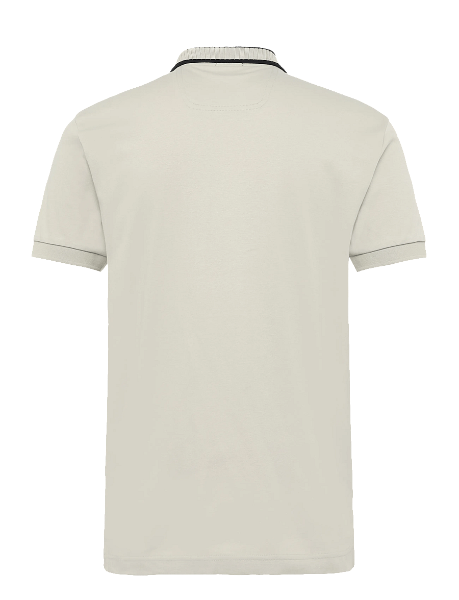 BOSS - Paule - stickade pikéer - light beige - 1