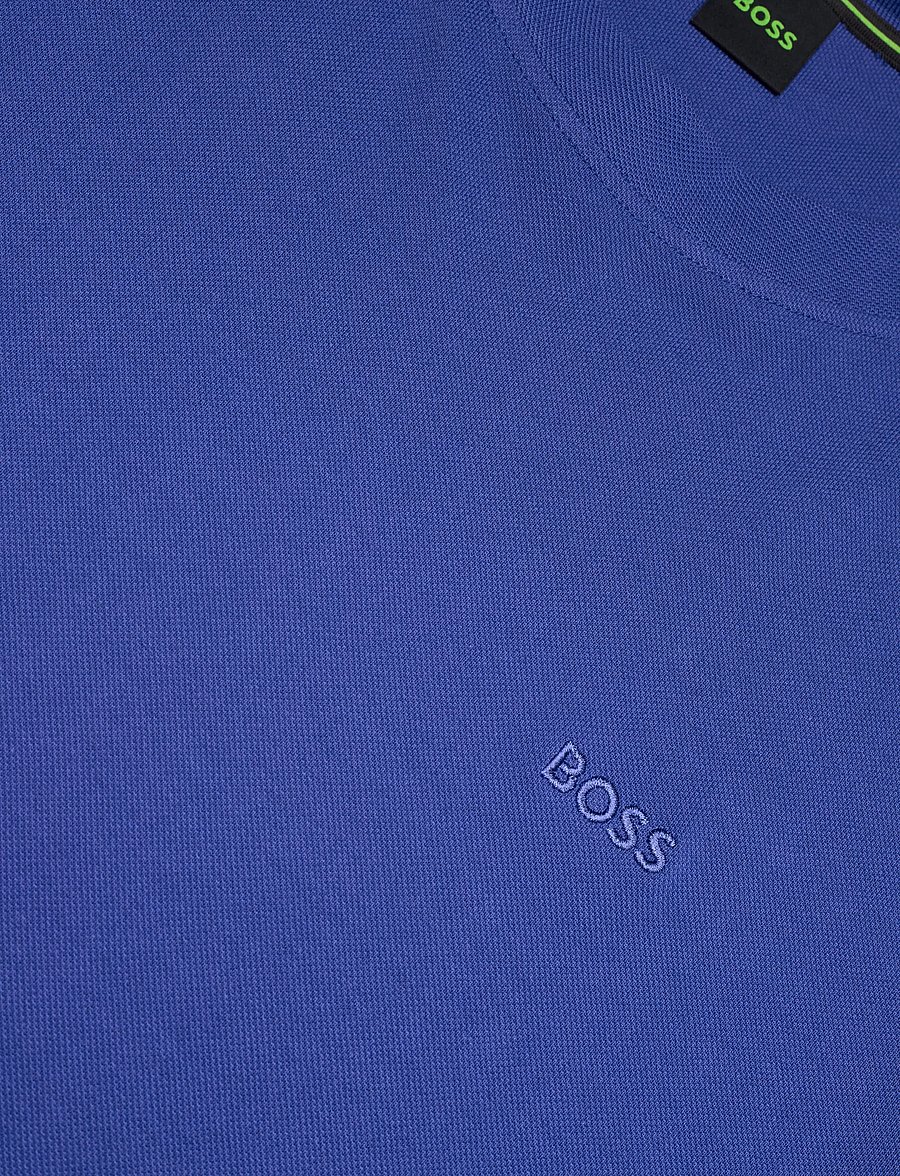 BOSS - Taddy - stuttermarbolir - medium blue - 2