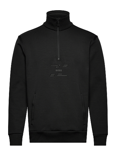 BOSS Sweat Tape - Sweatshirts - BLACK / black