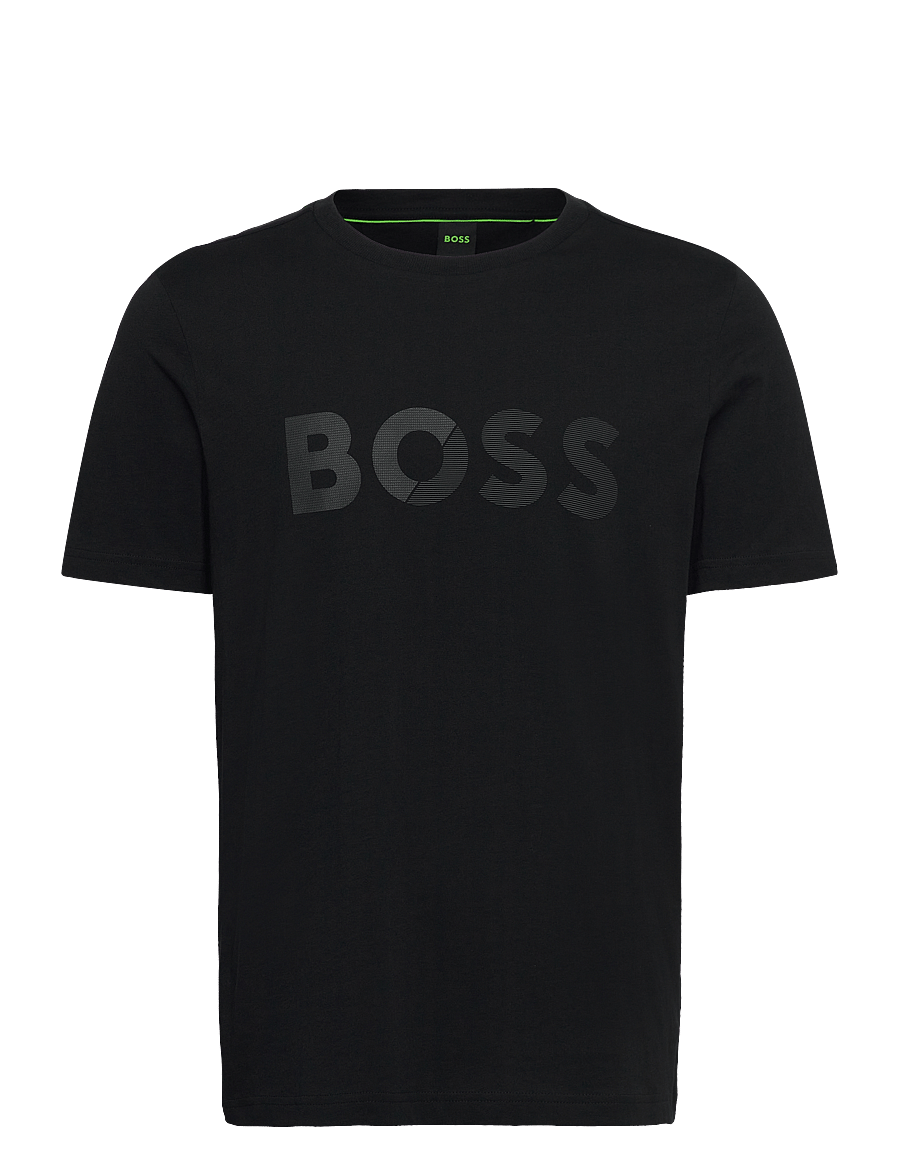BOSS - Tee Tape Logo - t-shirts - black - 0