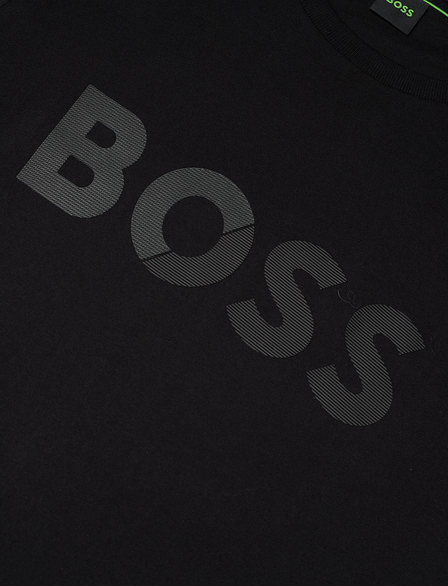 BOSS - Tee Tape Logo - t-shirts - black - 2