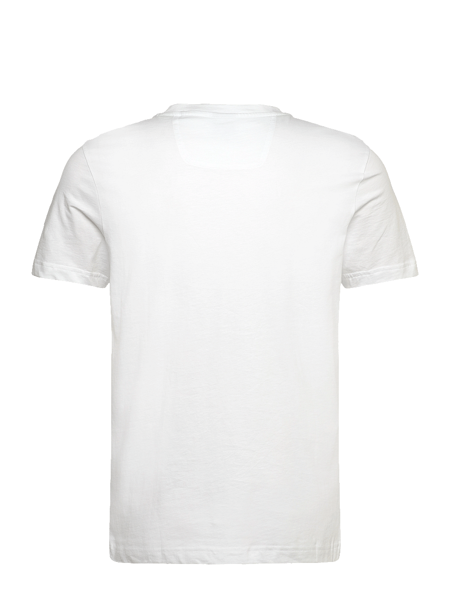 BOSS - Tee Tape Logo - koszulki i t-shirty - white - 1