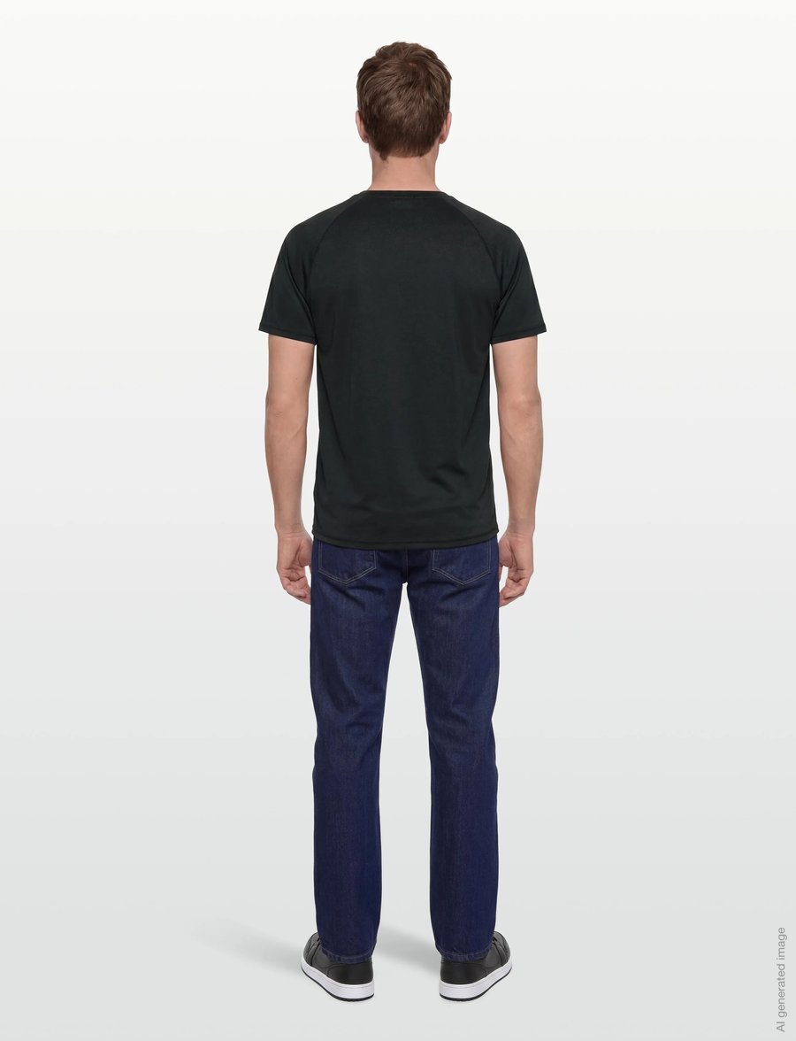 BOSS - Tee Active 1 - t-shirts - black - 4