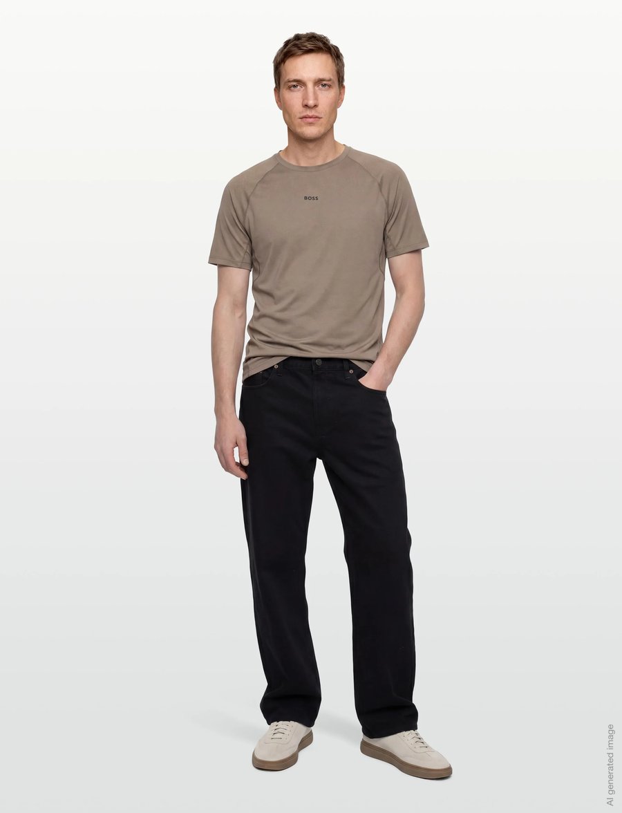 BOSS - Tee Active 1 - t-shirts - light/pastel green - 0