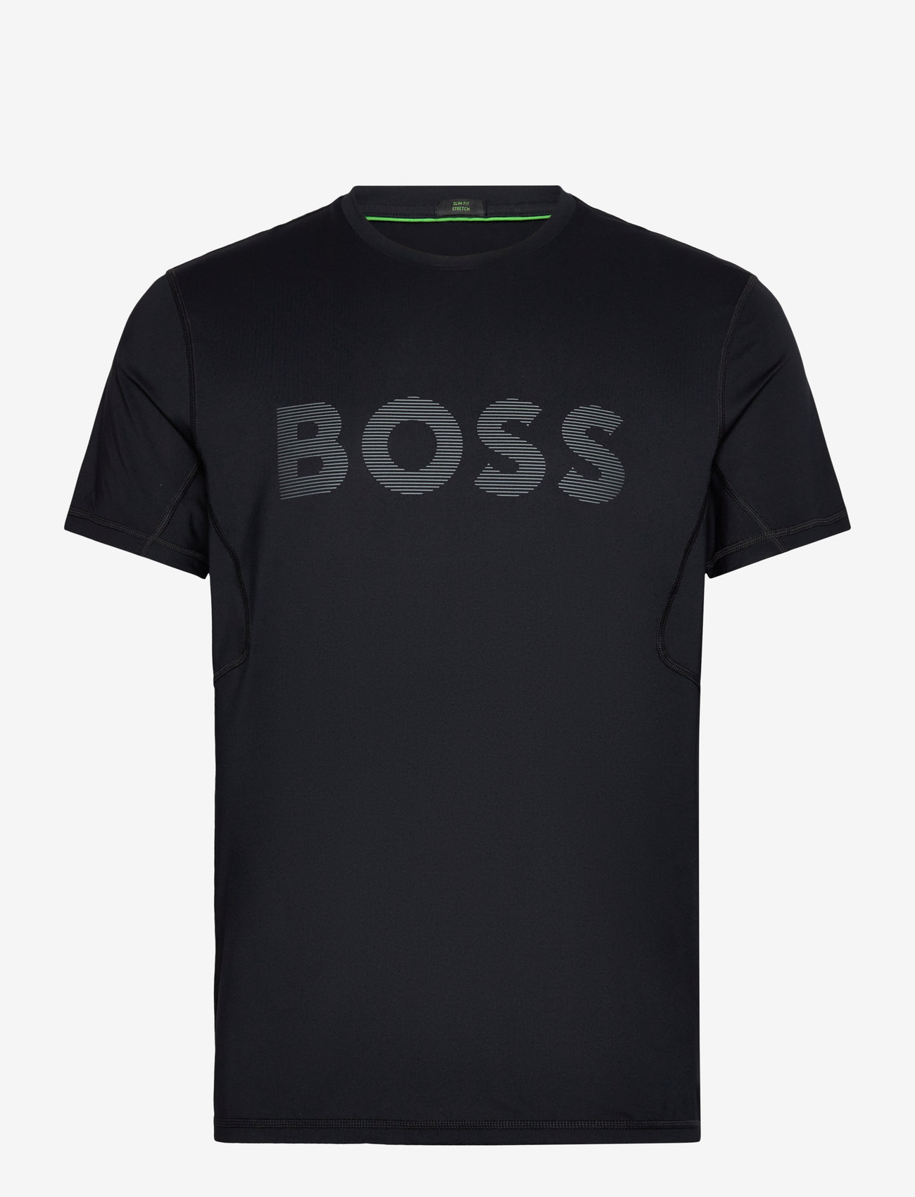 BOSS - Tee Active - t-shirts - black - 0