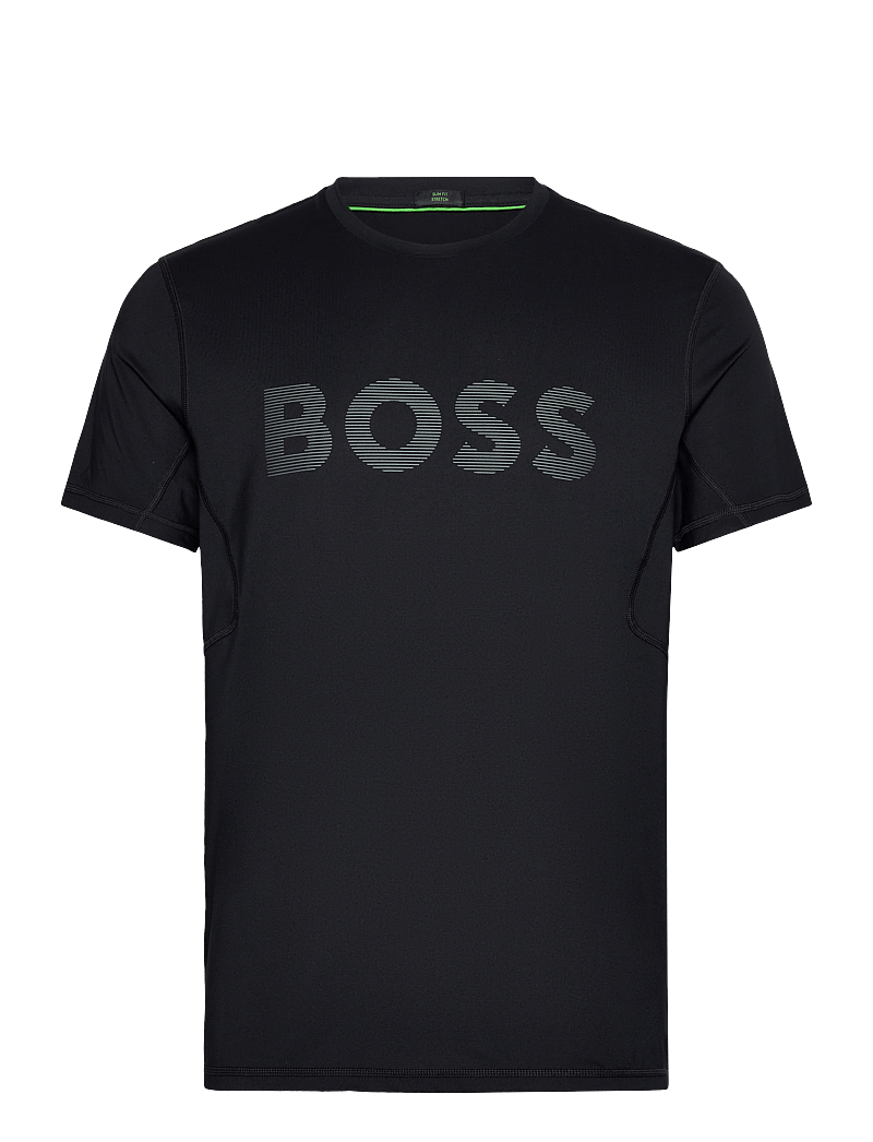 BOSS - Tee Active - t-shirts - black - 0