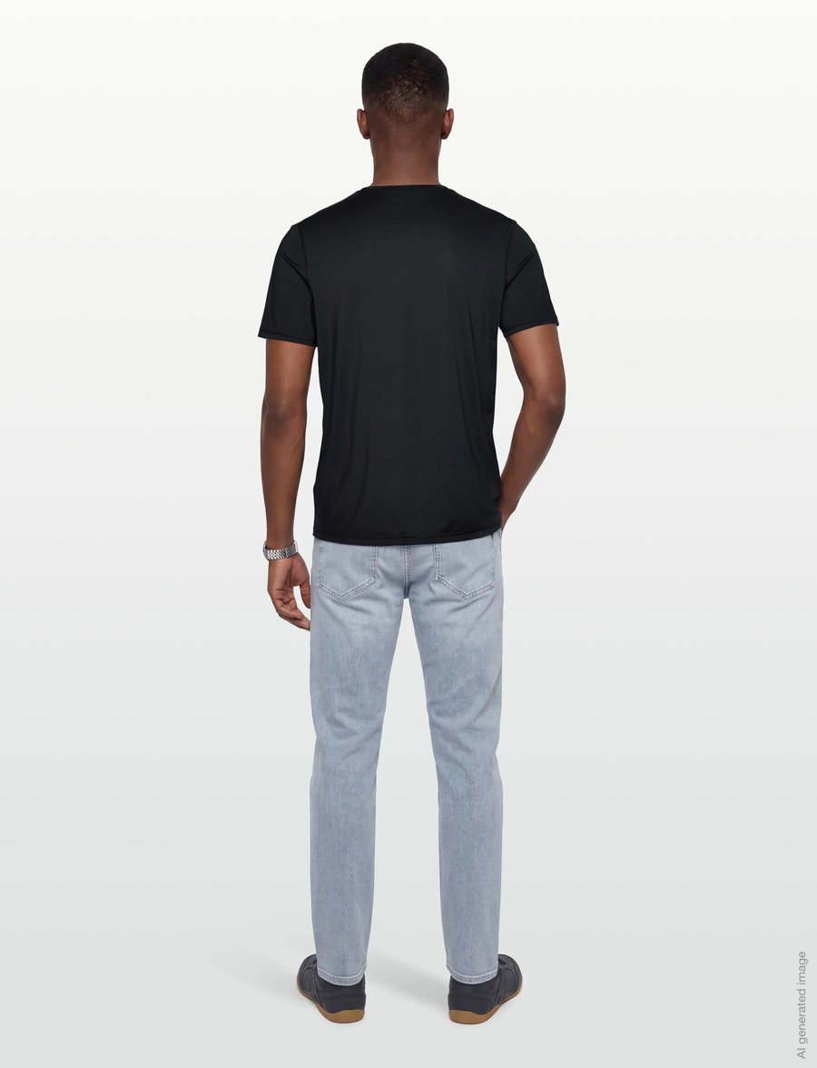 BOSS - Tee Active - koszulki i t-shirty - black - 4