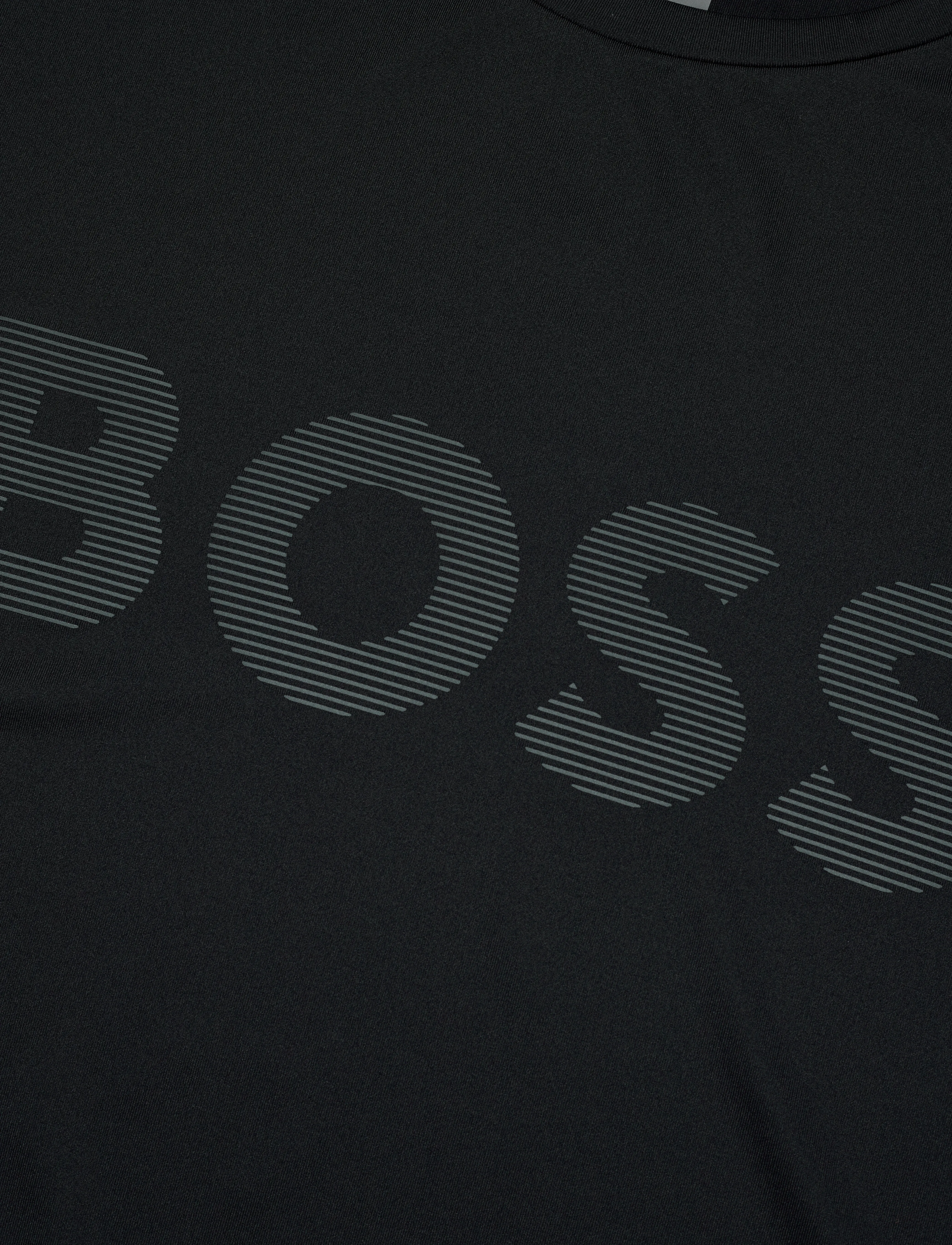 BOSS - Tee Active - t-shirts - black - 2