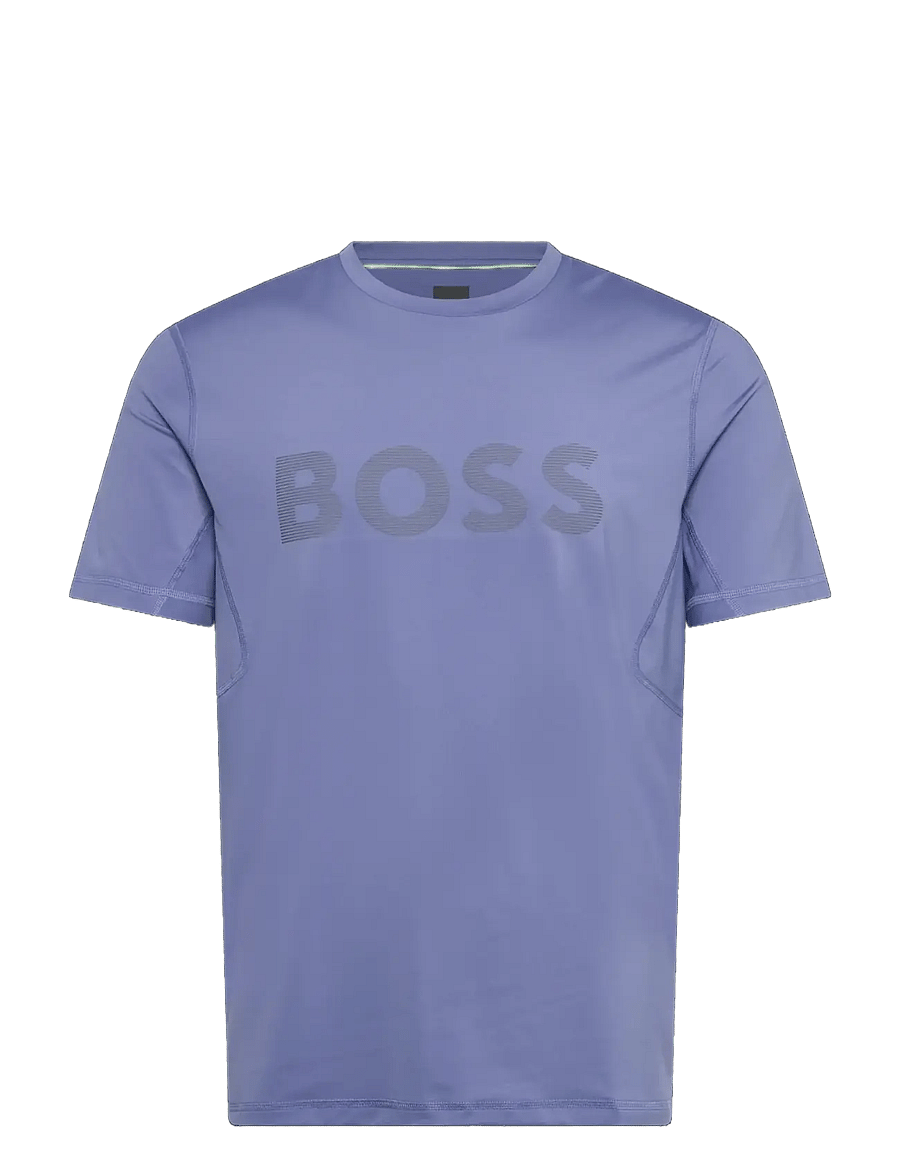 BOSS - Tee Active - tops & t-shirts - light/pastel blue - 0