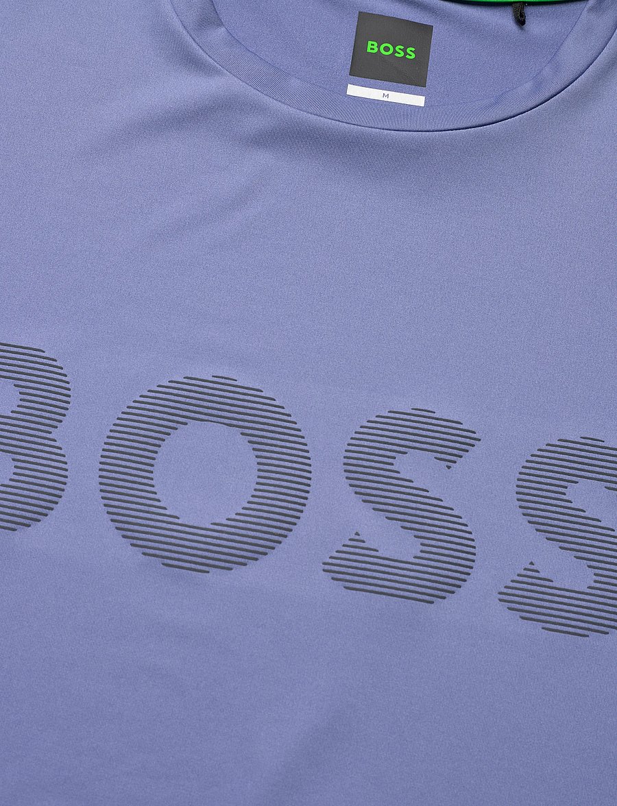 BOSS - Tee Active - tops & t-shirts - light/pastel blue - 2