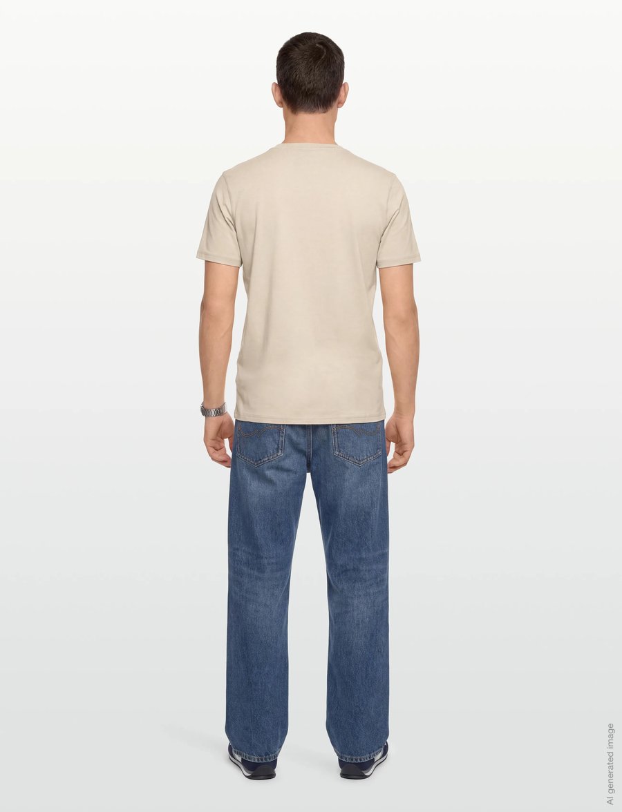 BOSS - Tee Active - t-shirts - open beige - 4