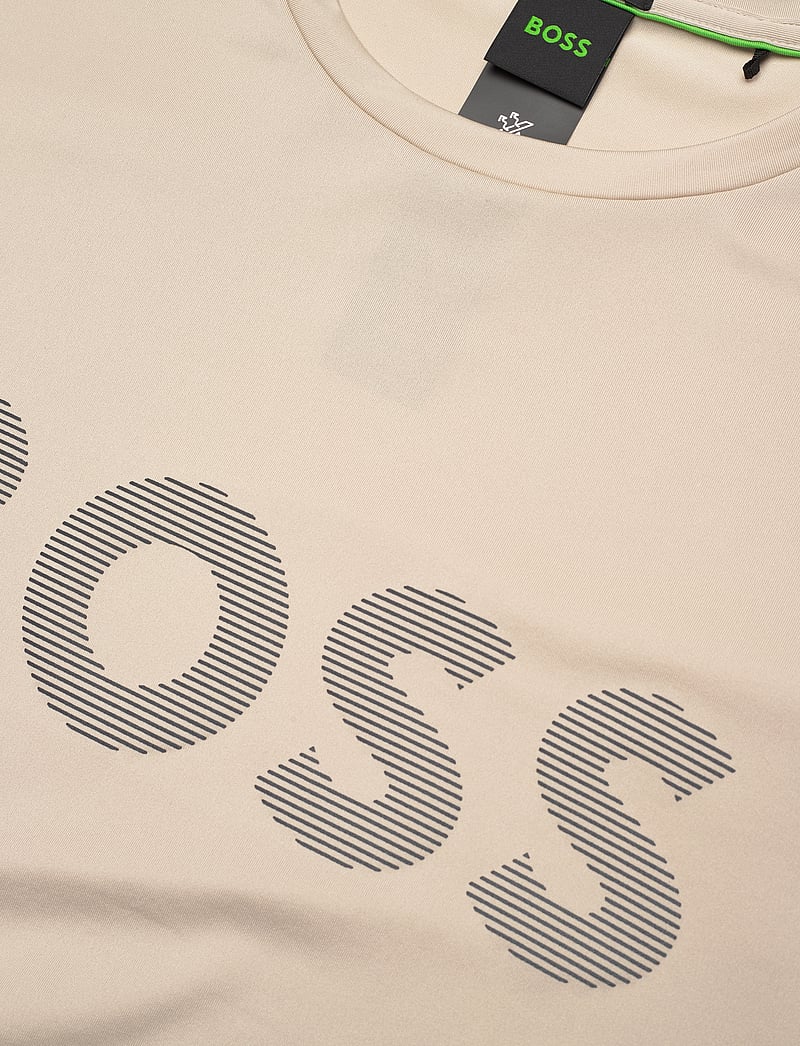 BOSS - Tee Active - t-shirts - open beige - 2