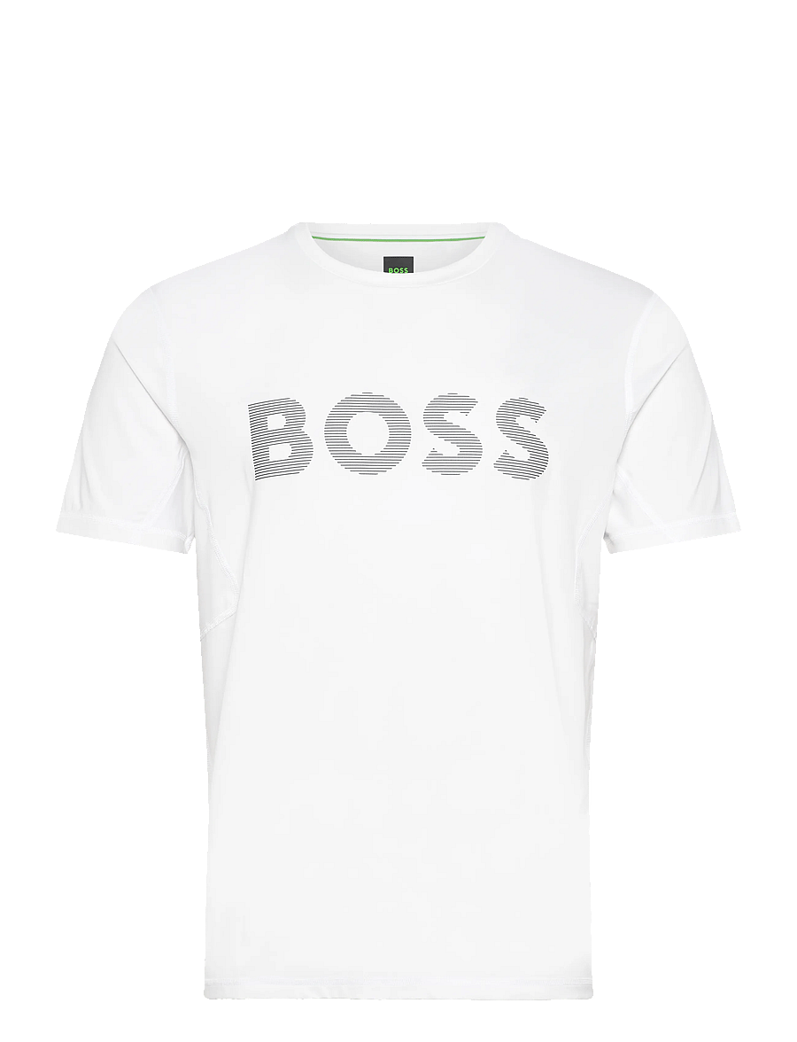 BOSS - Tee Active - t-shirts - white - 0
