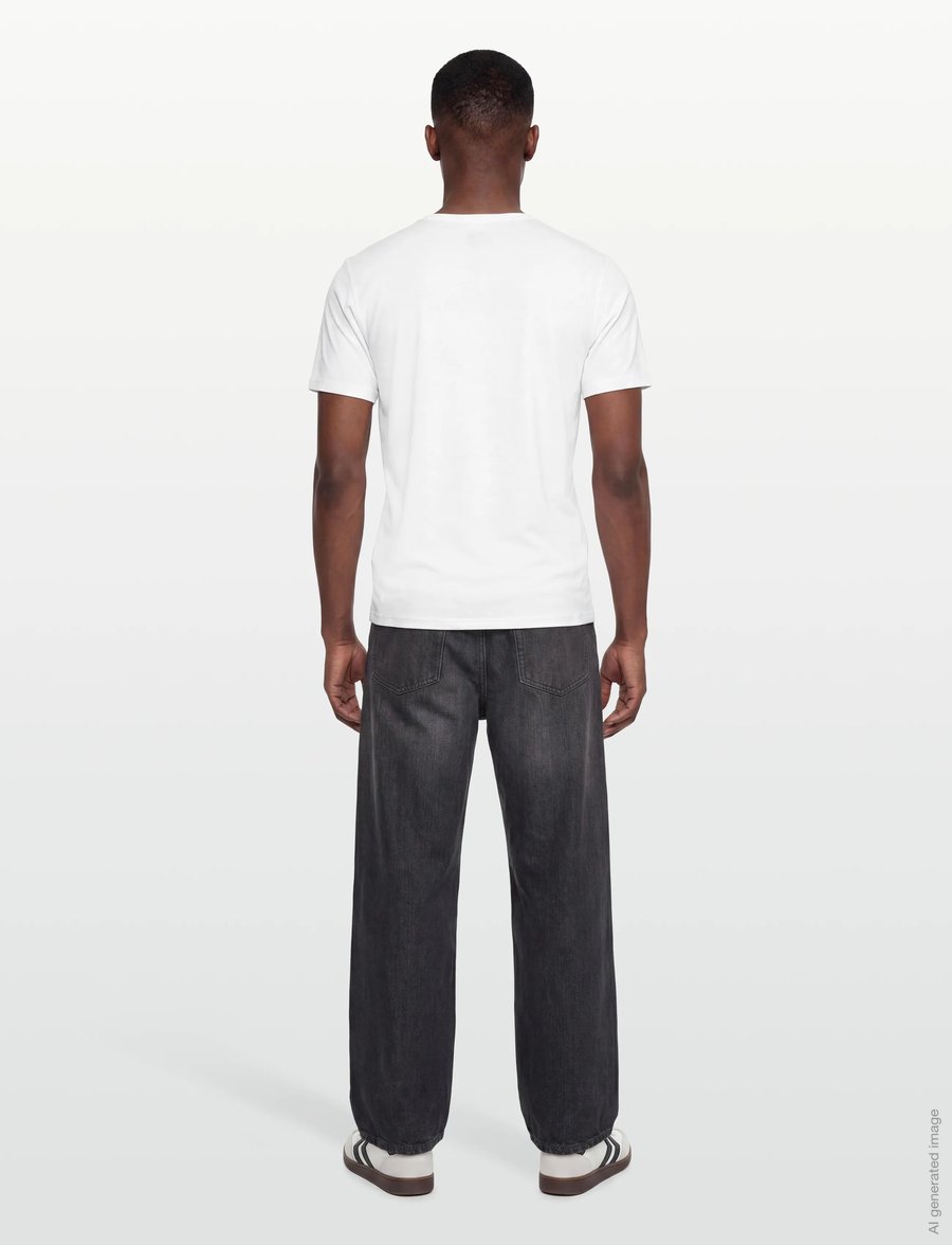 BOSS - Tee Active - t-shirts - white - 4