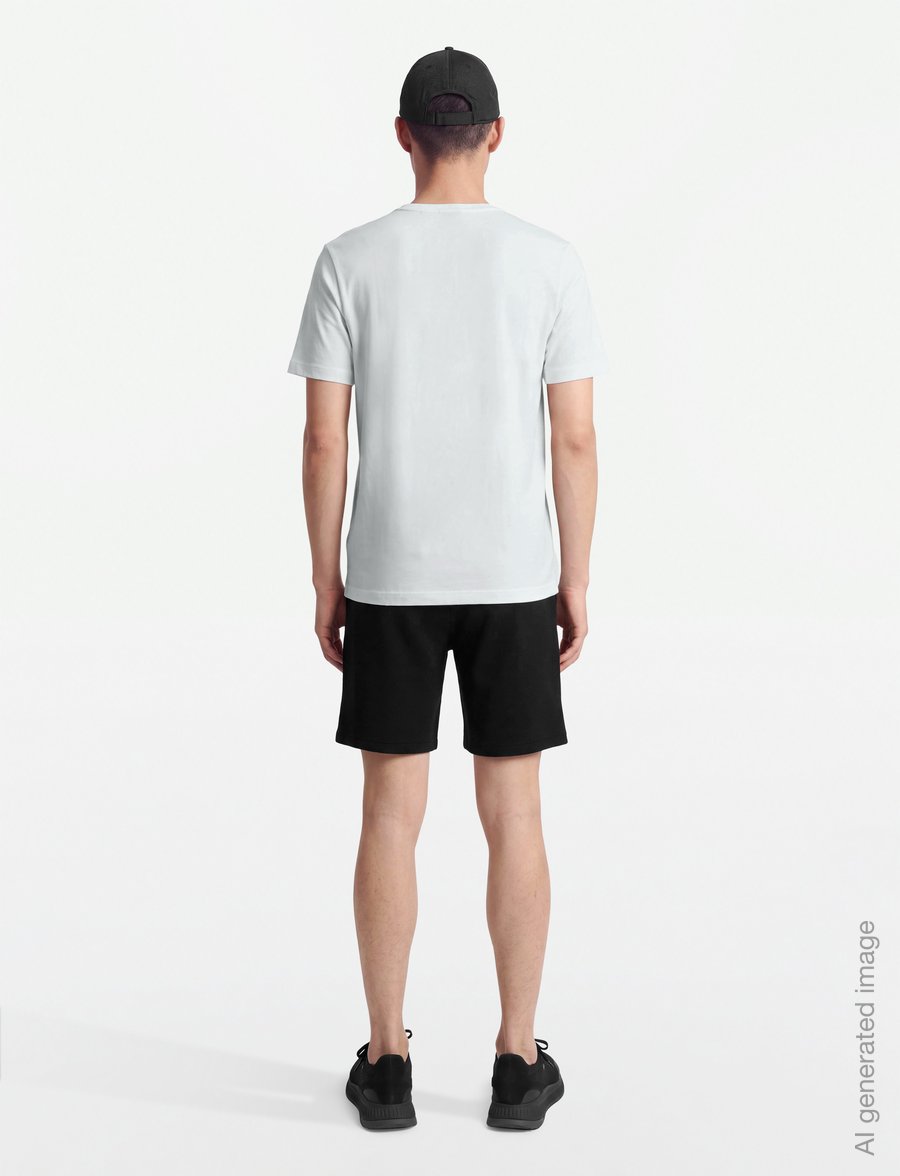 BOSS - Tee Pima DesertTech - topit & t-paidat - white - 4