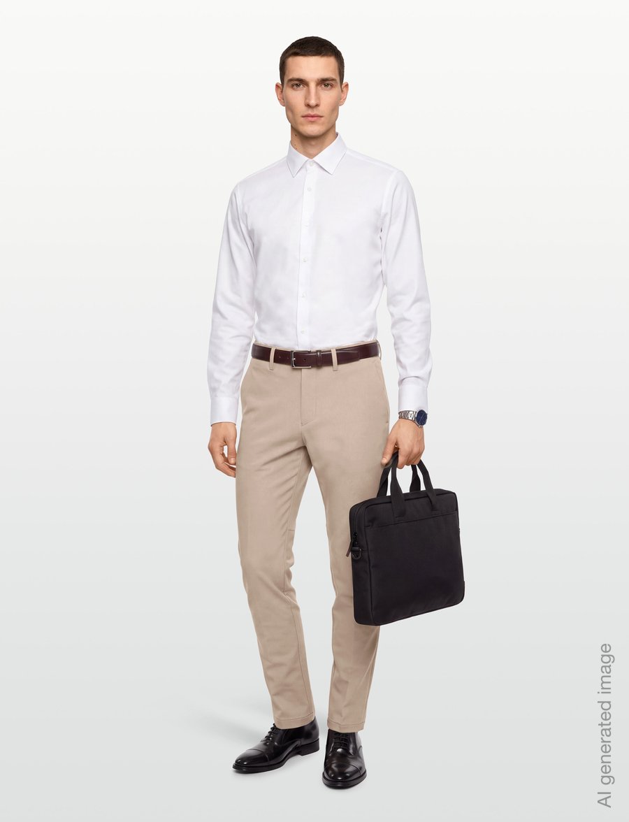 BOSS - T_Commuter-Slim - golfhosen - medium beige - 0