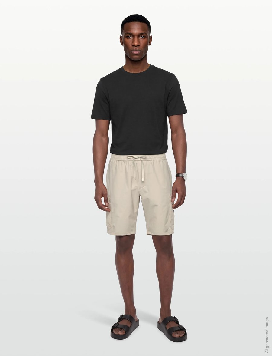 BOSS - S_Urbanex-Cargo - freizeit shorts - light beige - 0