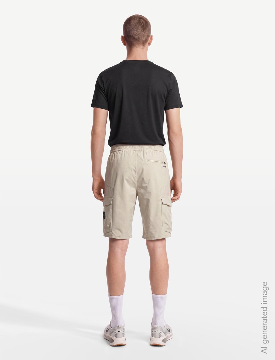 BOSS - S_Urbanex-Cargo - nederdelar - light beige - 4