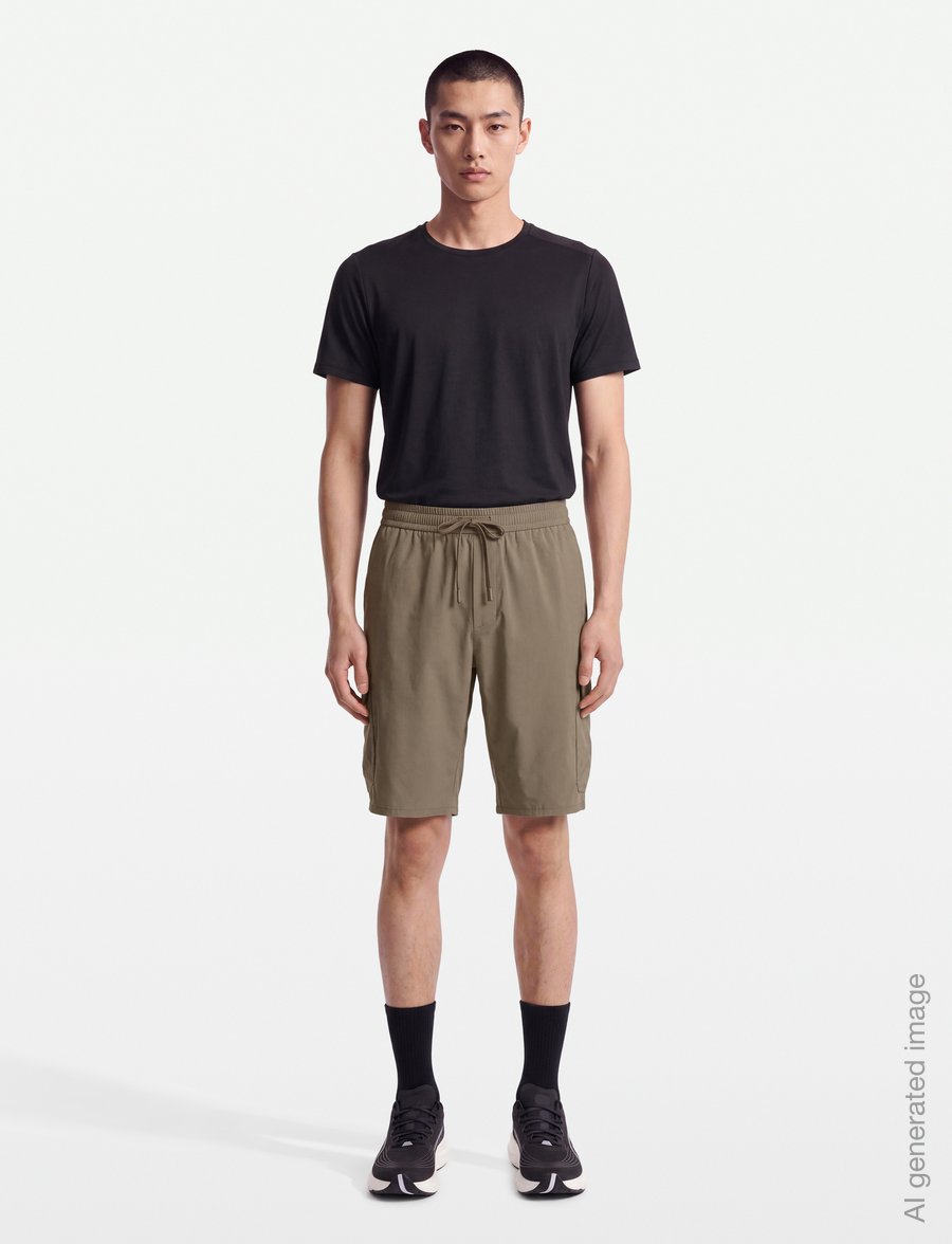 BOSS - S_Urbanex-Cargo - afslappede shorts - light/pastel green - 0