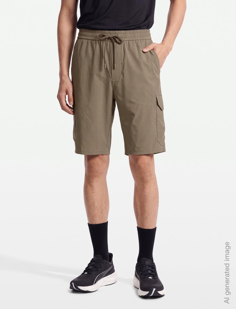 BOSS - S_Urbanex-Cargo - afslappede shorts - light/pastel green - 3