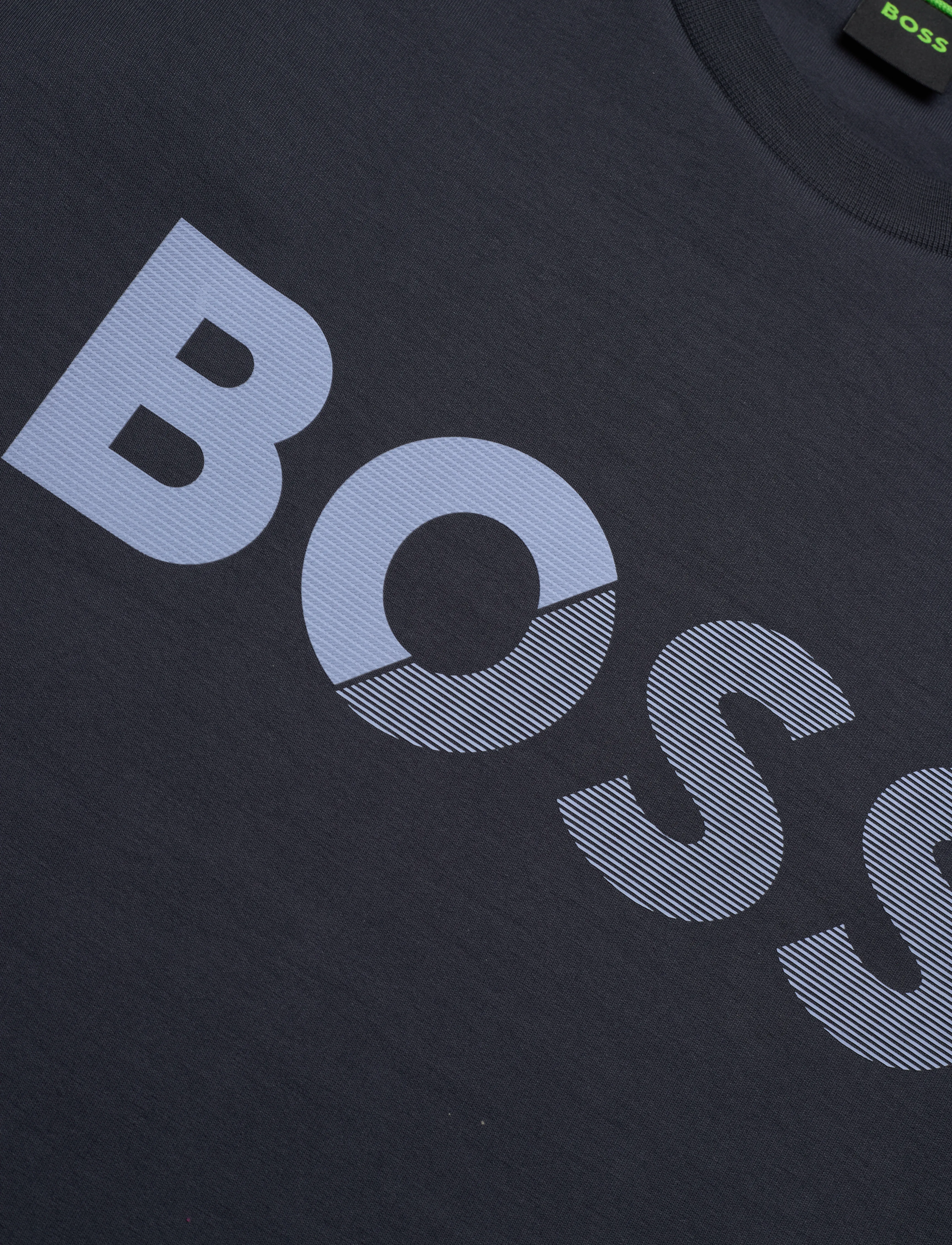 BOSS - Salbo Tape Logo - dark blue - 2