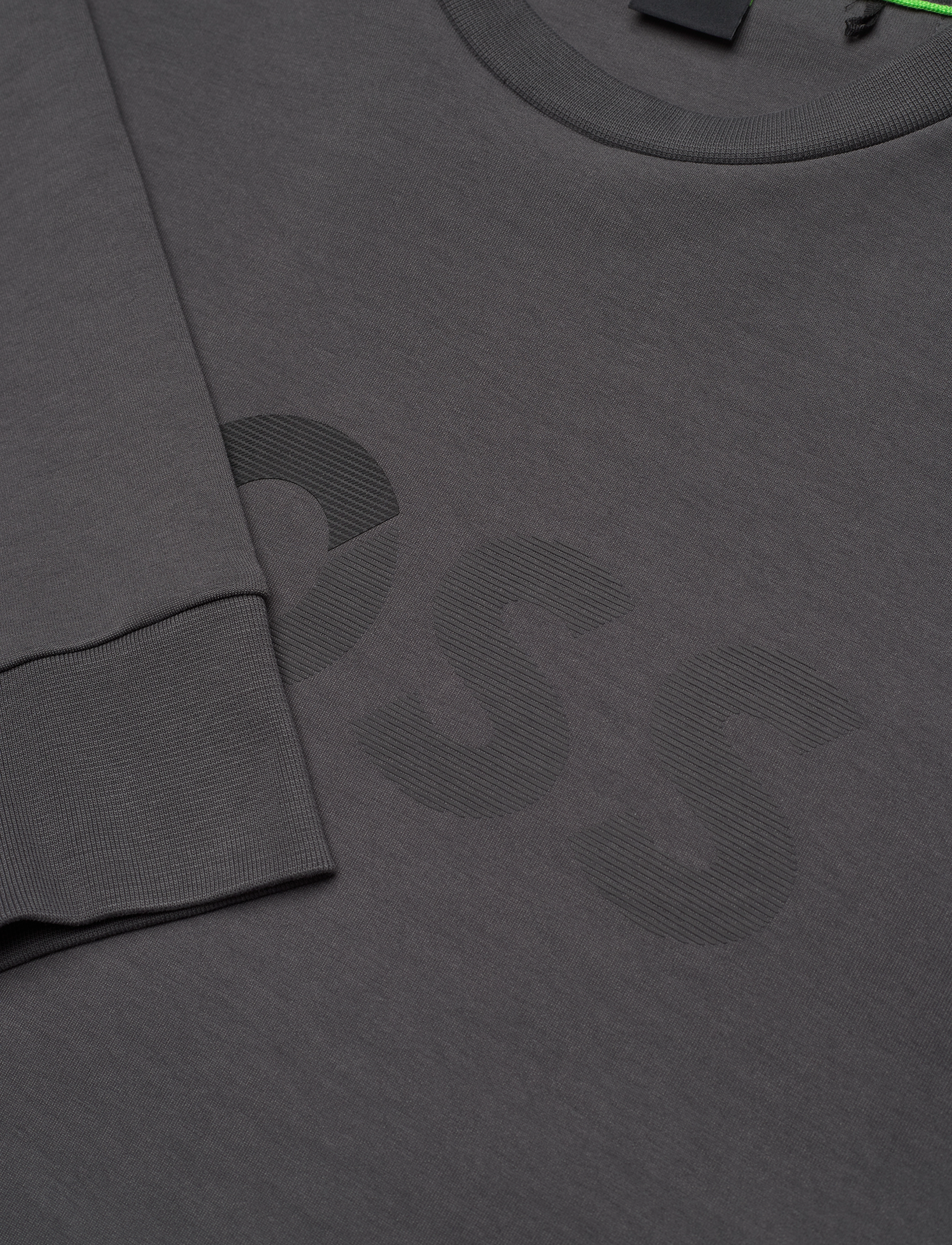 BOSS - Salbo Tape Logo - overdele - dark grey - 2