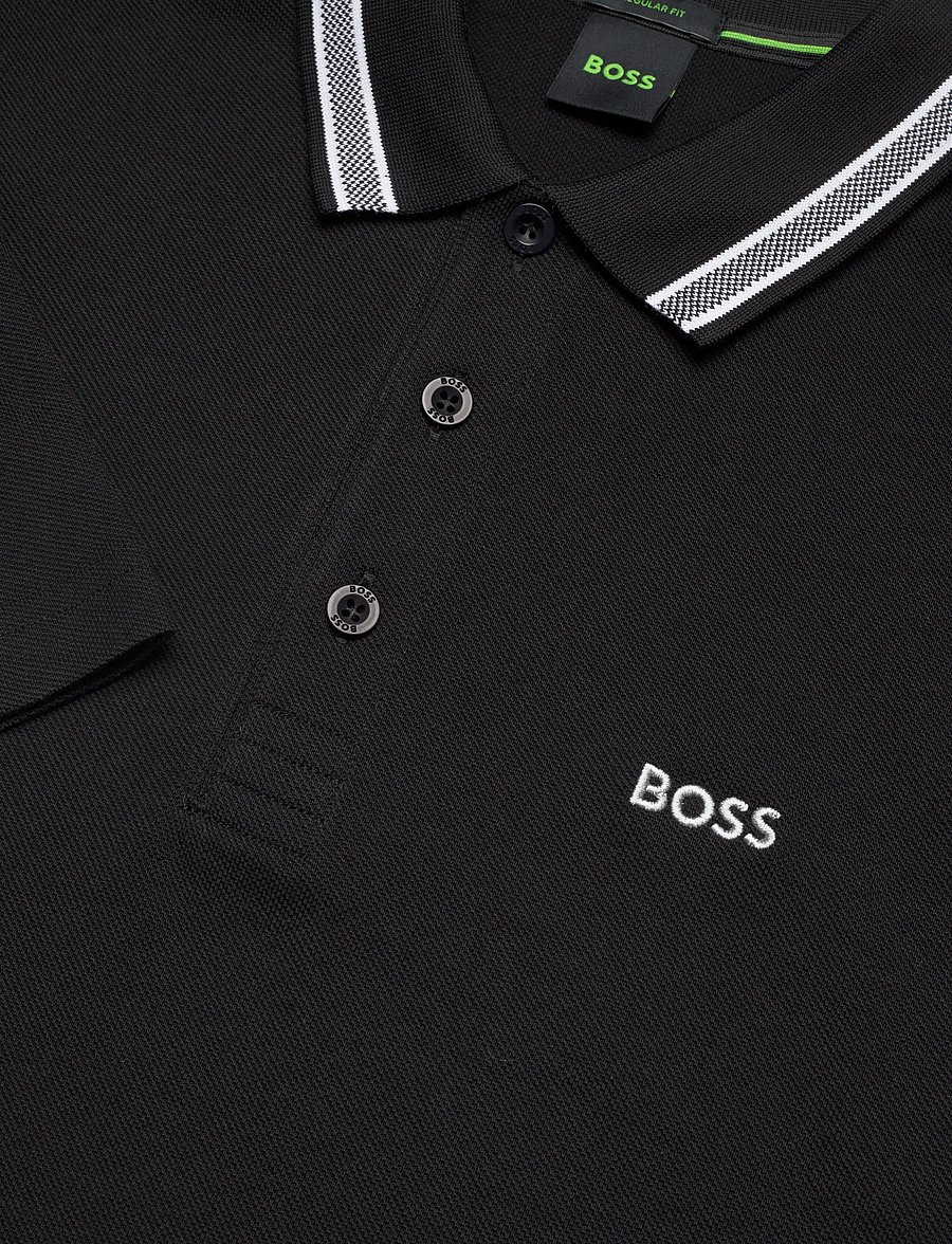 BOSS - Plisy - oberteile & t-shirts - black - 2