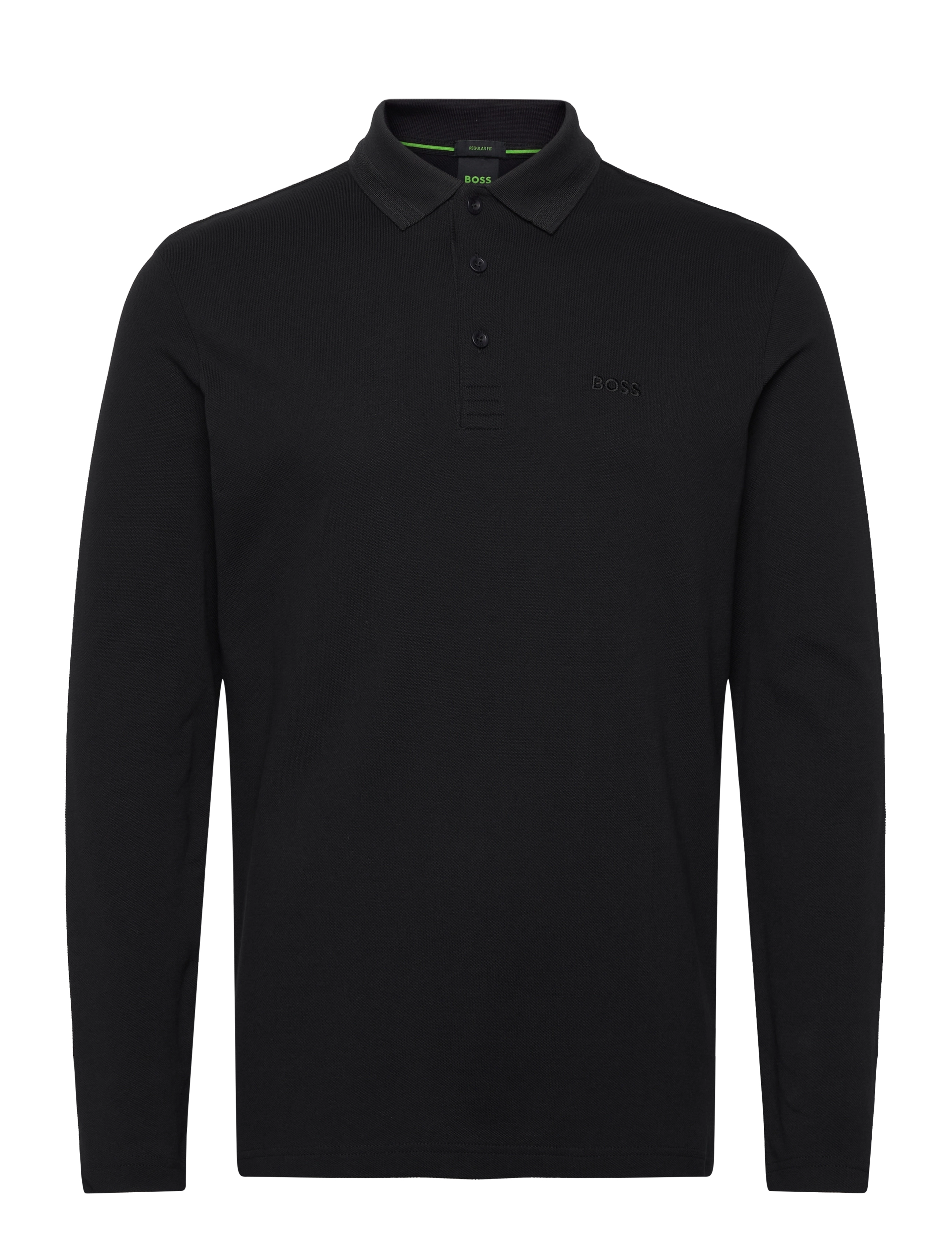 BOSS Plisy, XS, Black, Sport Polos > Sport Long-sleeved Polos, Herre