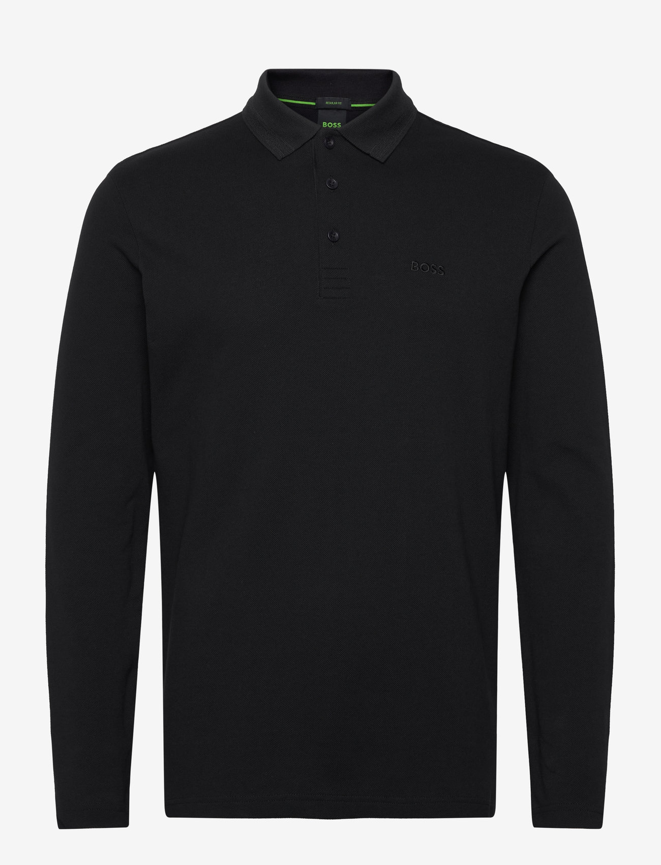 BOSS - Plisy - oberteile & t-shirts - black - 0