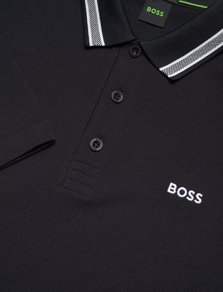 BOSS - Plisy - oberteile & t-shirts - dark blue - 2
