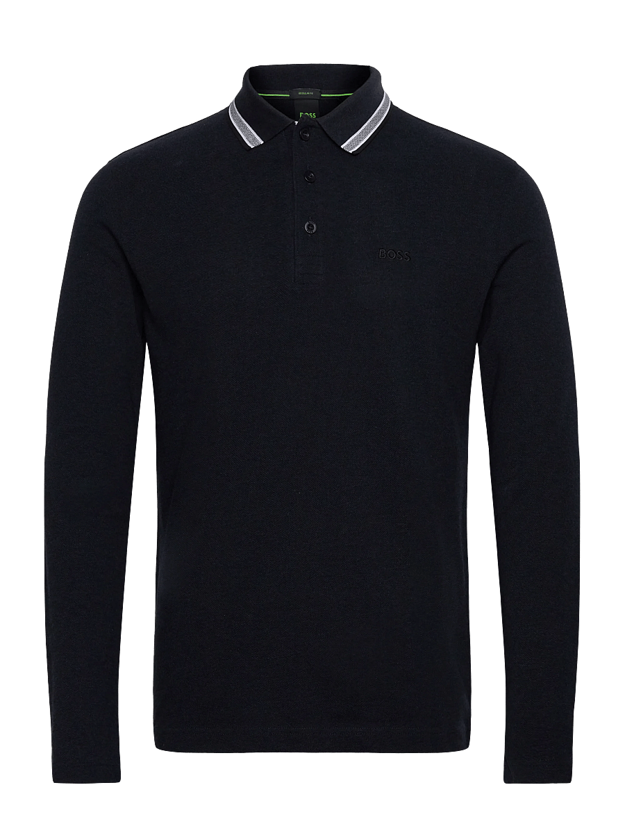 BOSS - Plisy - oberteile & t-shirts - navy - 0