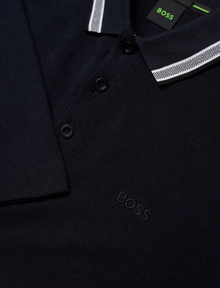 BOSS - Plisy - oberteile & t-shirts - navy - 2