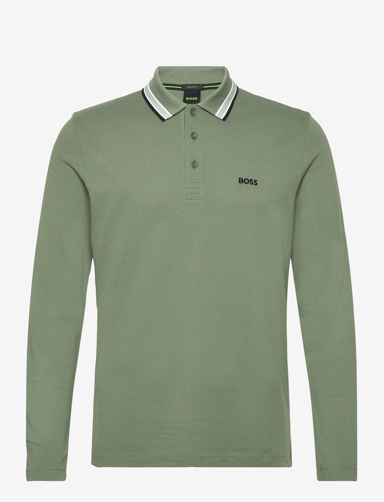 BOSS - Plisy - oberteile & t-shirts - open green - 0