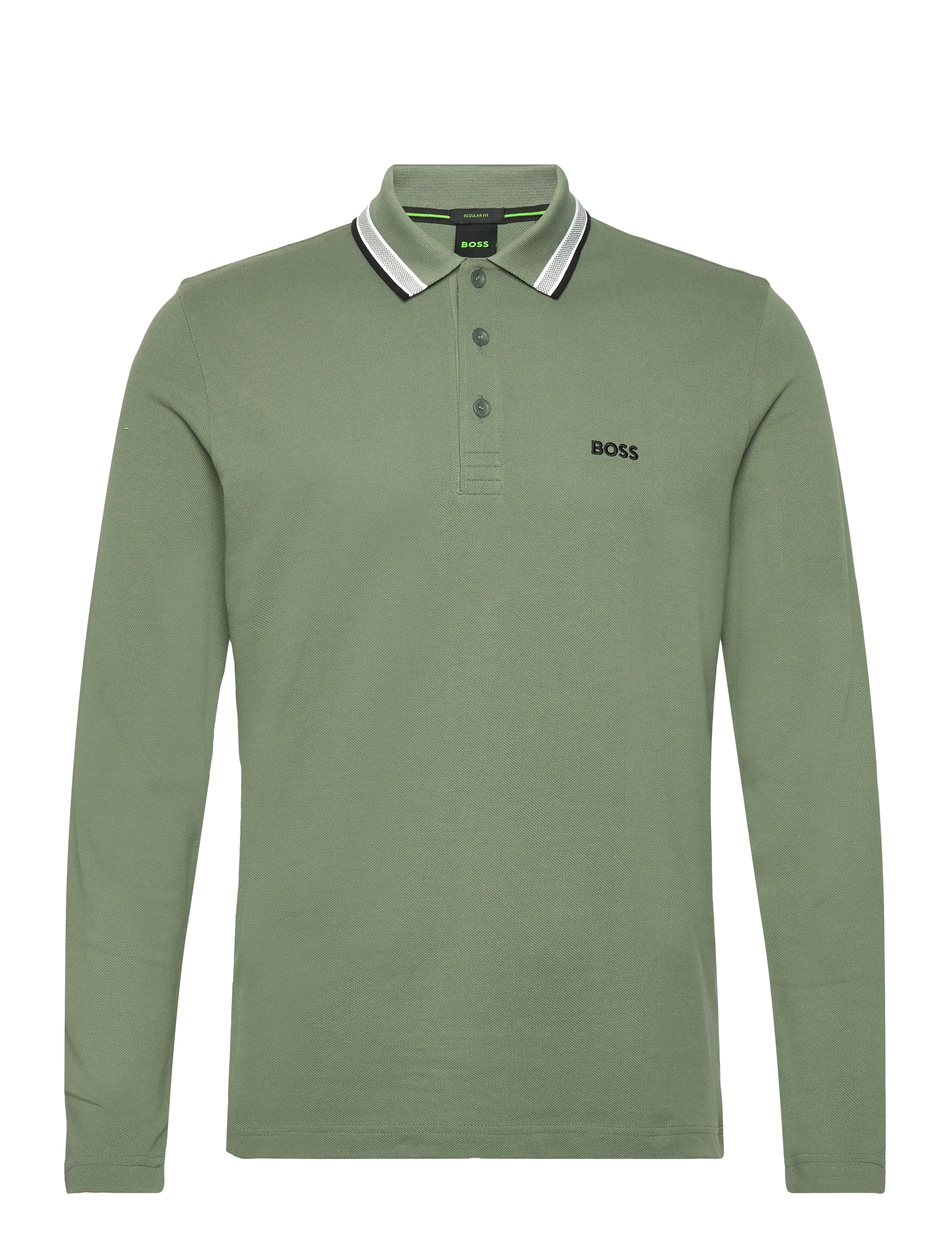 BOSS Plisy - Pikéer - OPEN GREEN / green