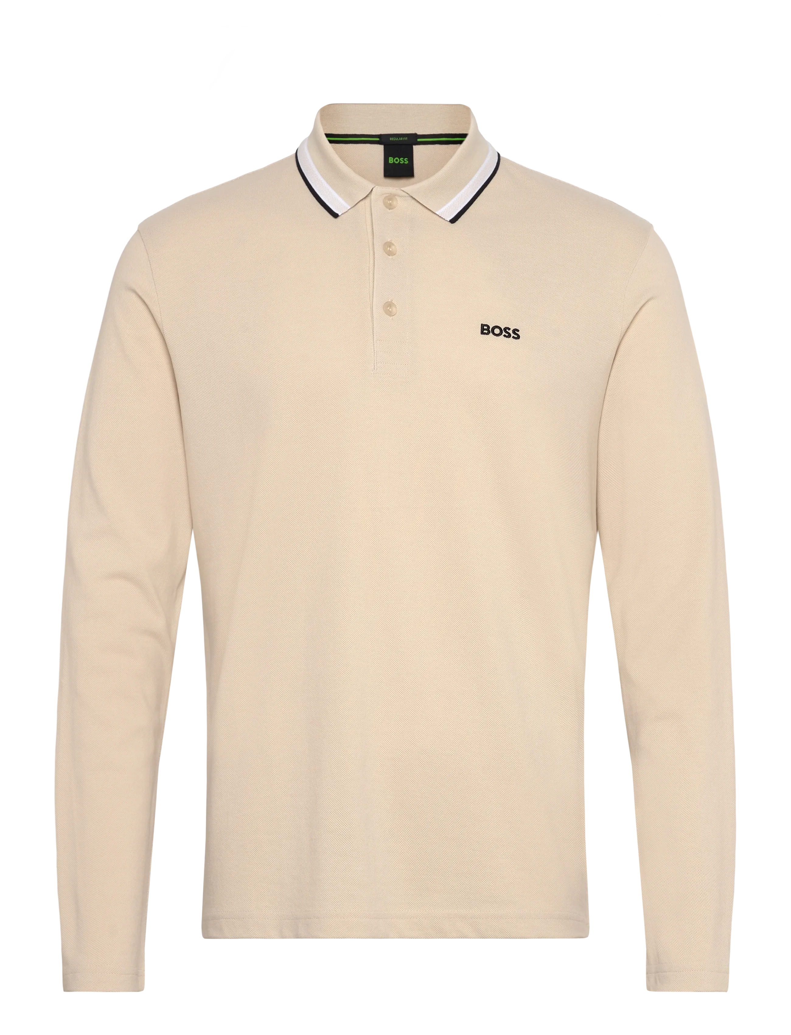 BOSS Plisy - Polo Shirts - OPEN WHITE / beige
