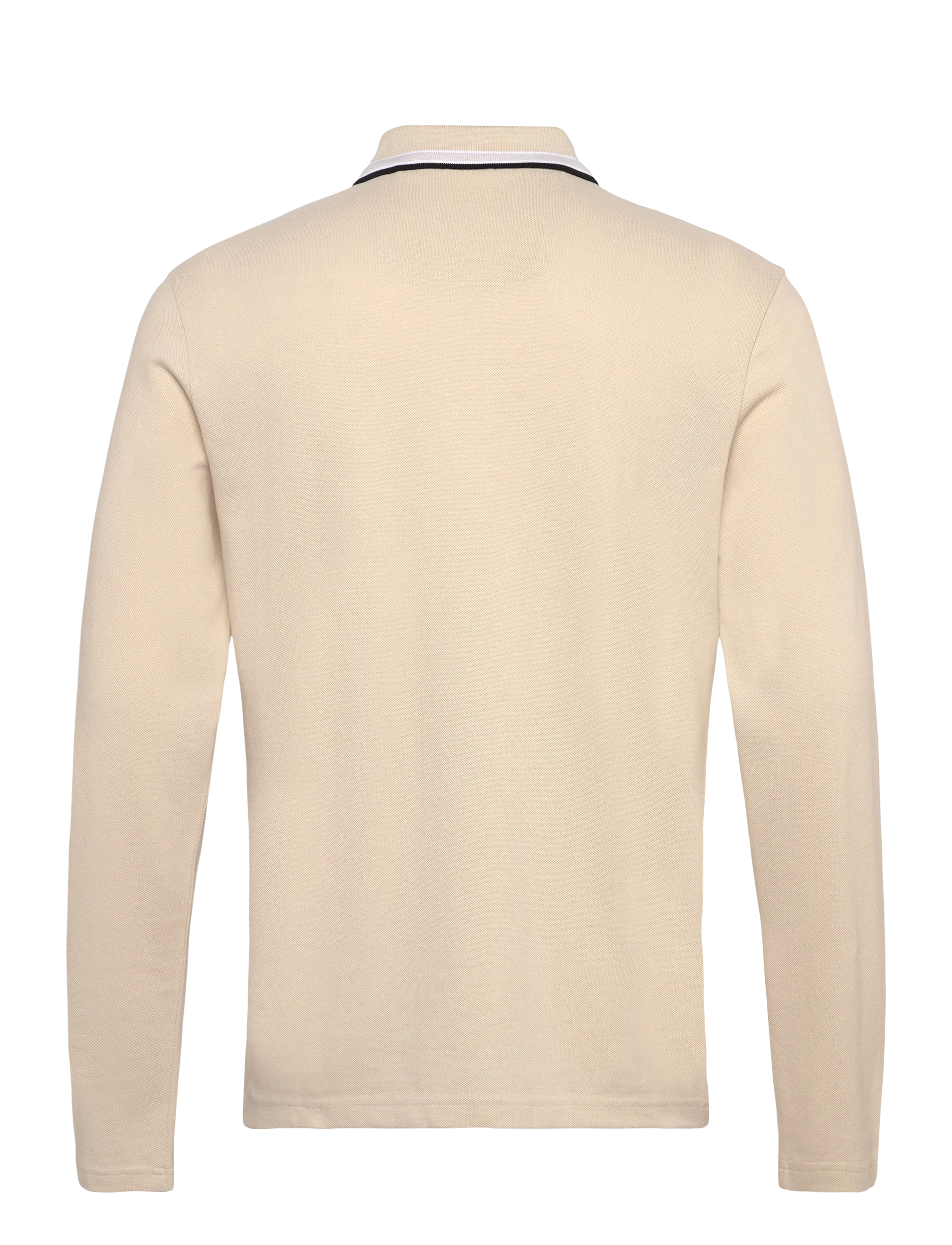 BOSS - Plisy - langærmede poloer - open white - 1