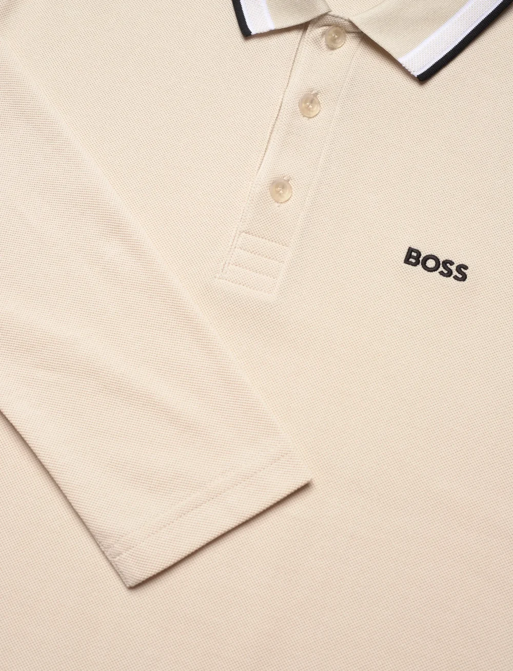 BOSS - Plisy - polos - open white - 2