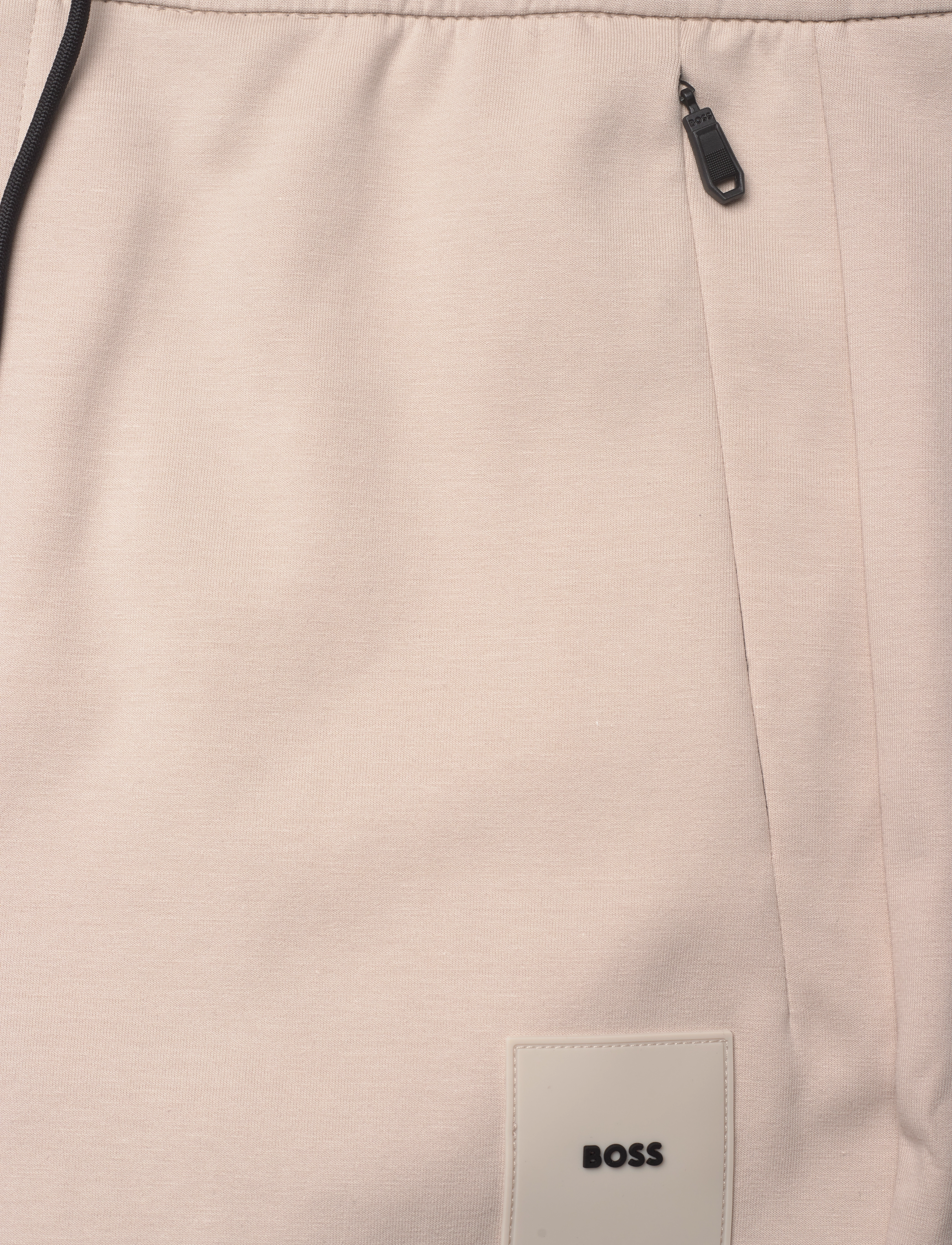 BOSS - Headlo Rib - sweatshorts - open beige - 2